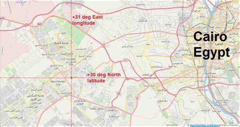 cairo latitude